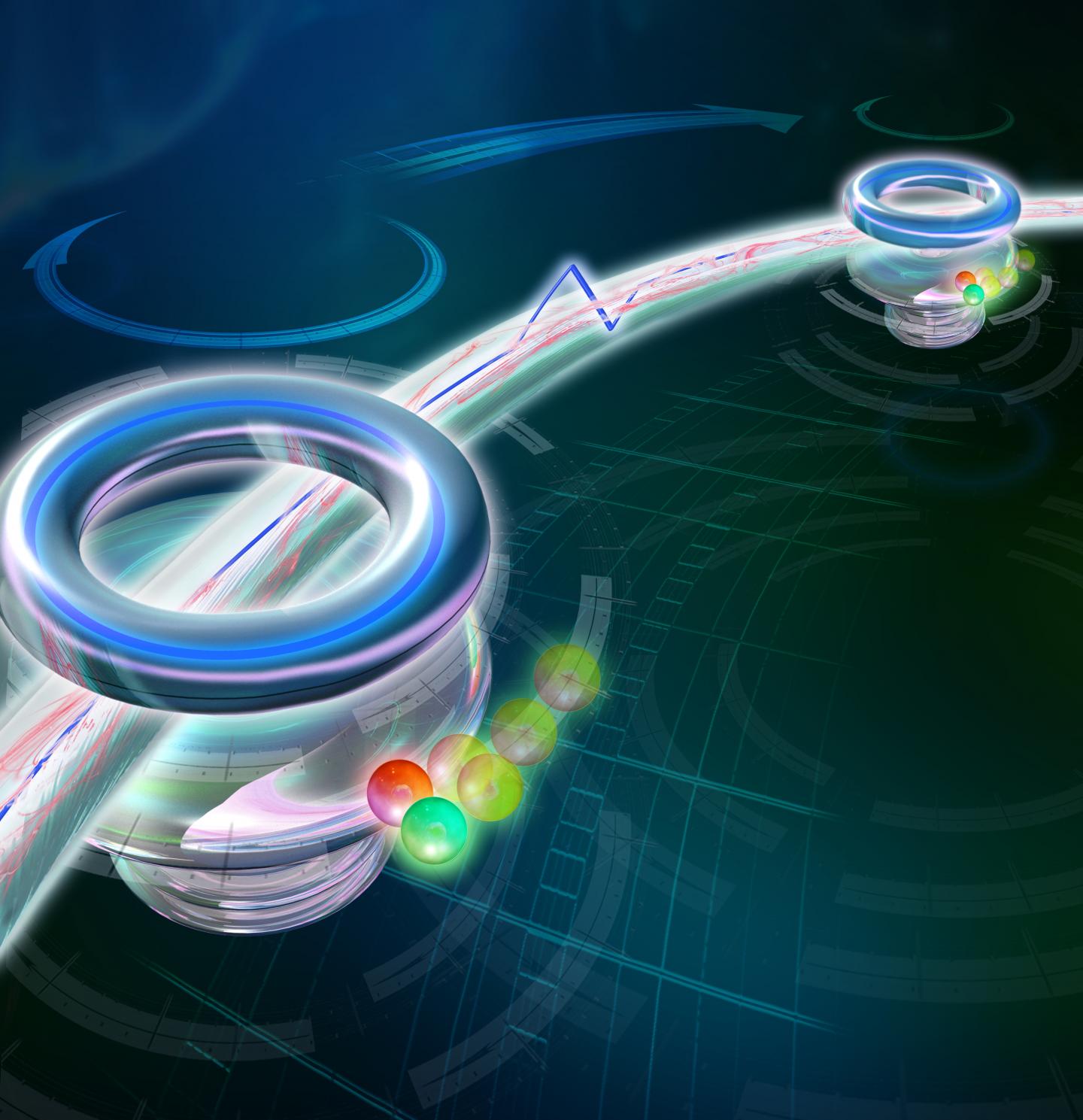 Even in the presence of noise, quantum information transfer is possible with a few special tricks. @ IQOQI/Harald Ritsch