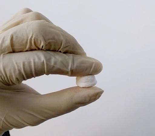 Researchers from Brown and Tsinghua Universities have developed sponge-like materials made from ceramic nanofibers. The materials could be useful in a variety of applications, from insulation to water purification. Gao/Li/Wu/Brown/Tsinghua