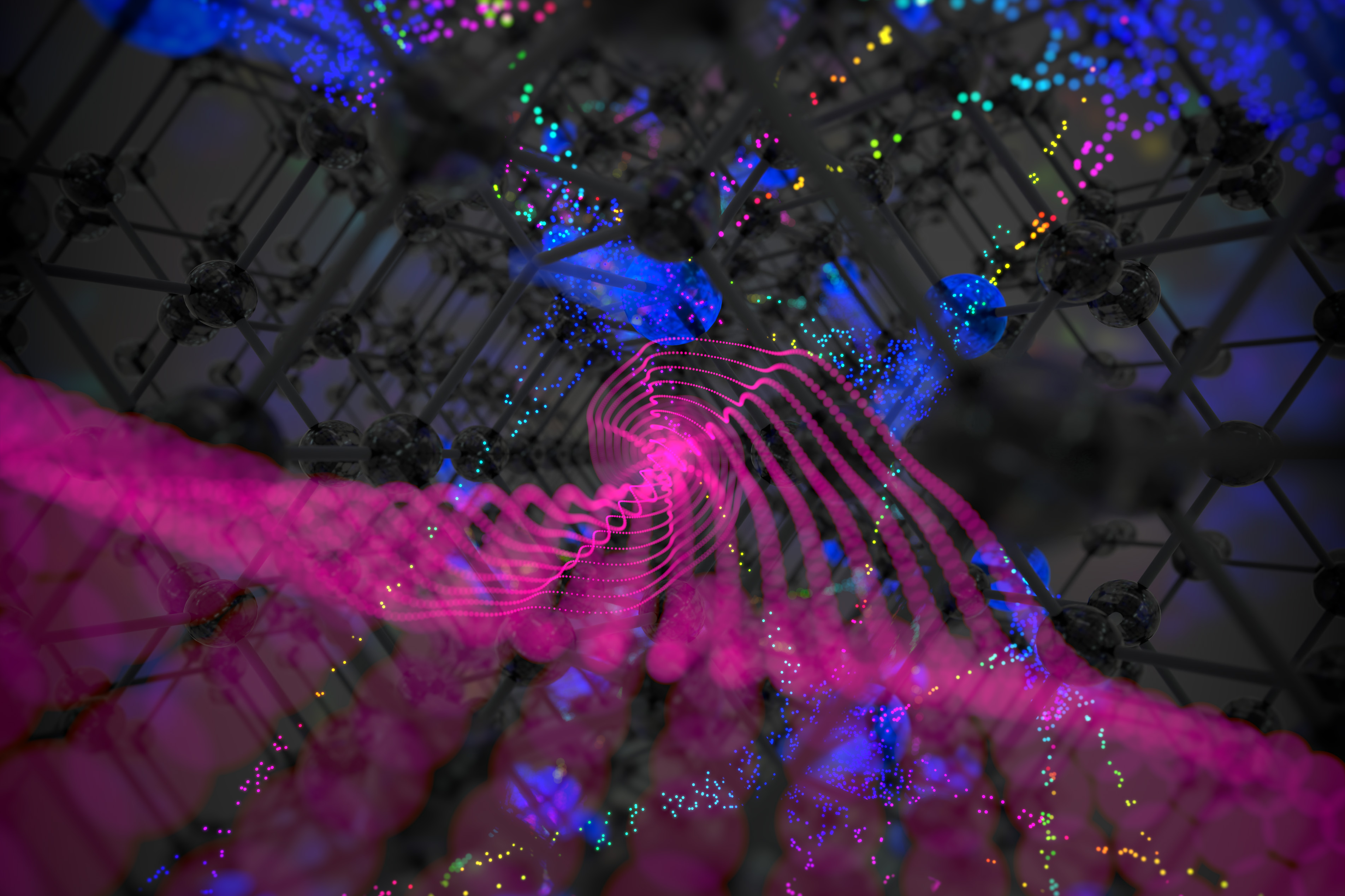 Surprising signals can arise from the coupling of light particles. © Oliver Diekmann