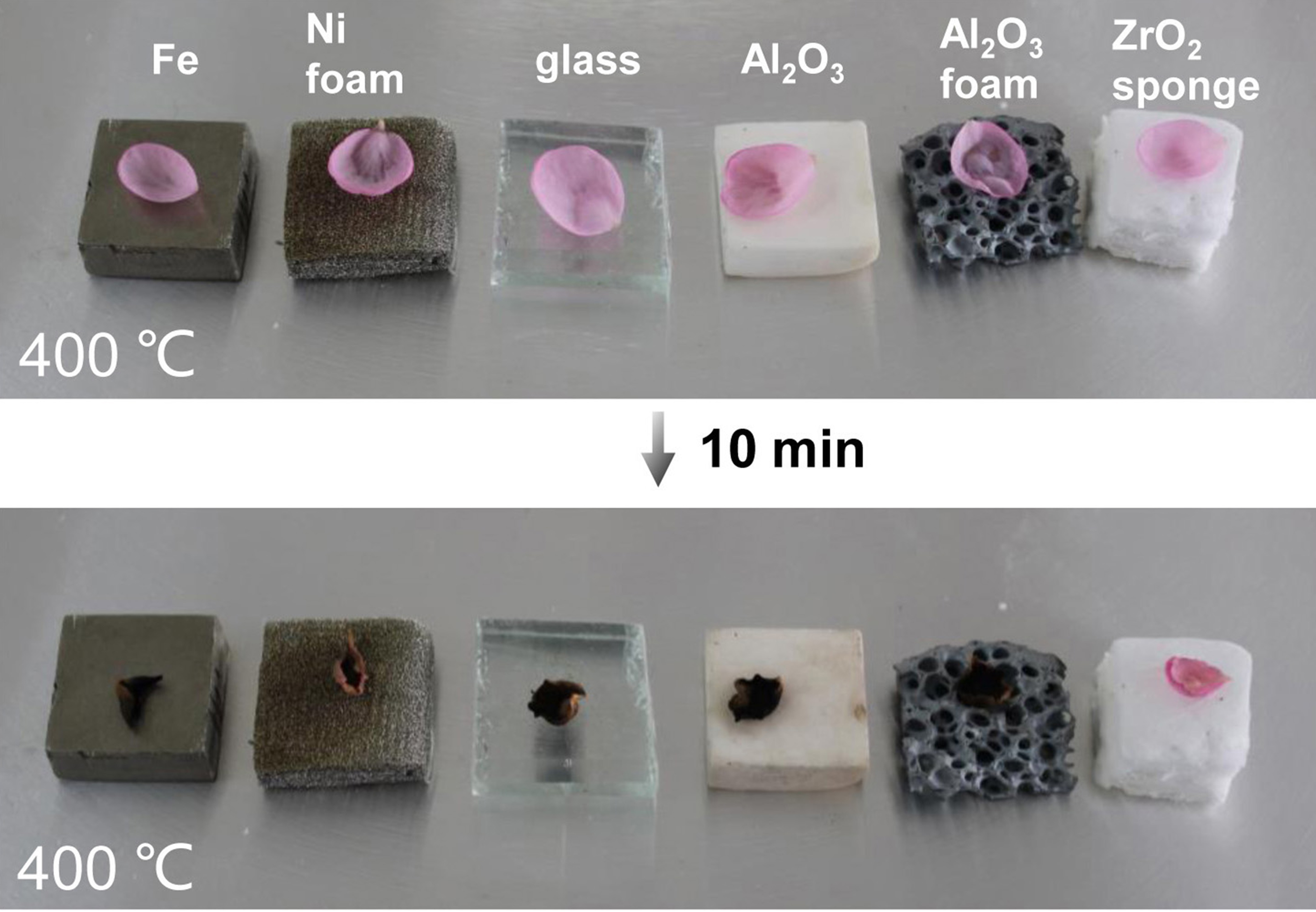 Ceramic nanofiber sponges retain the heat resistance that makes ceramics useful in high-temperature applications. They even outperform other ceramic materials (Al2O3) in insulating at temperature around 400 degrees C. @ Brown University