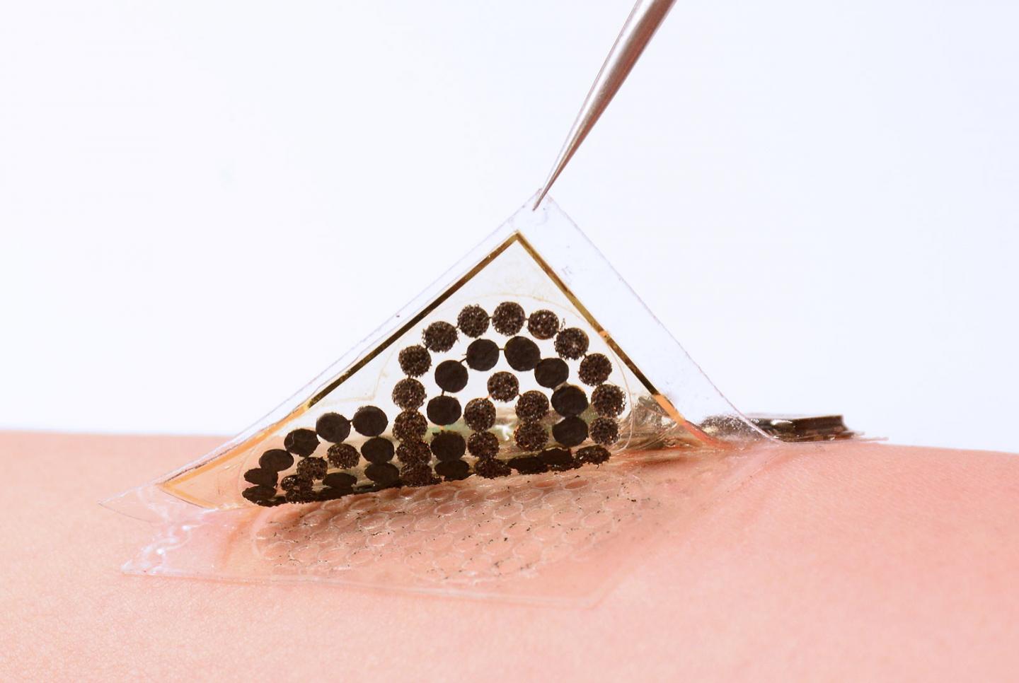 Sweat-powered electronic skin @ Caltech