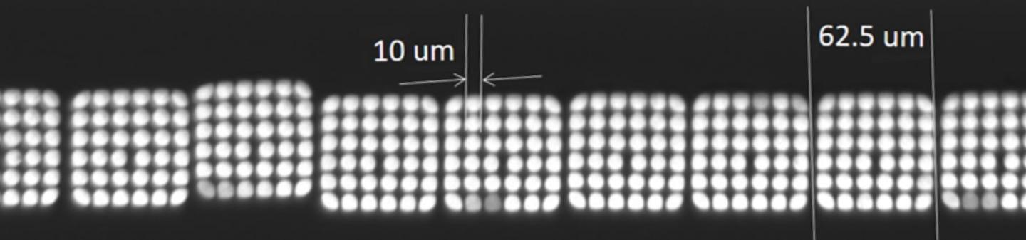 Bundles of optic fibers in Rice University's TuLIPSS spectrometer deliver spatial and spectral data to a detector in an instant. That data can then be processed for quick environmental or biological analysis. @ Modern Optical Instrumentation and Bio-Imaging Laboratory/Rice University